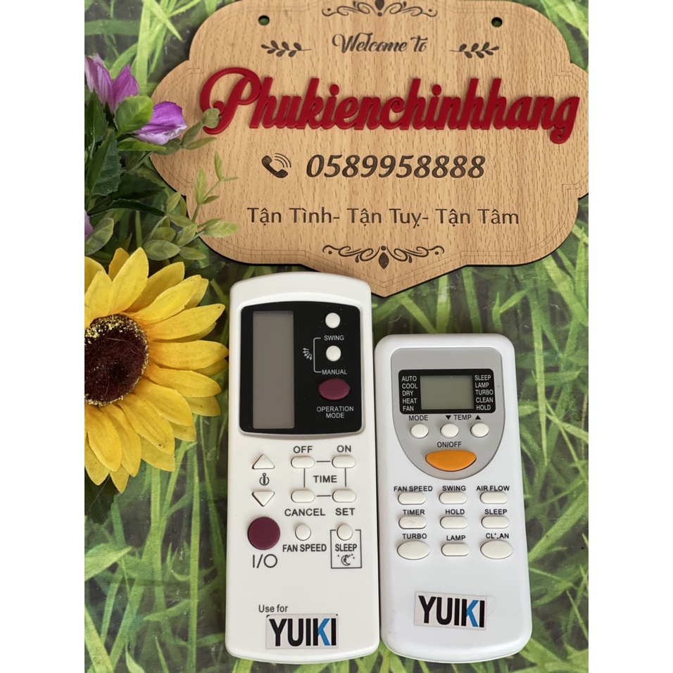 🎀[Bảo hành 03 tháng]🎀 Remote máy lạnh hãng YUIKI