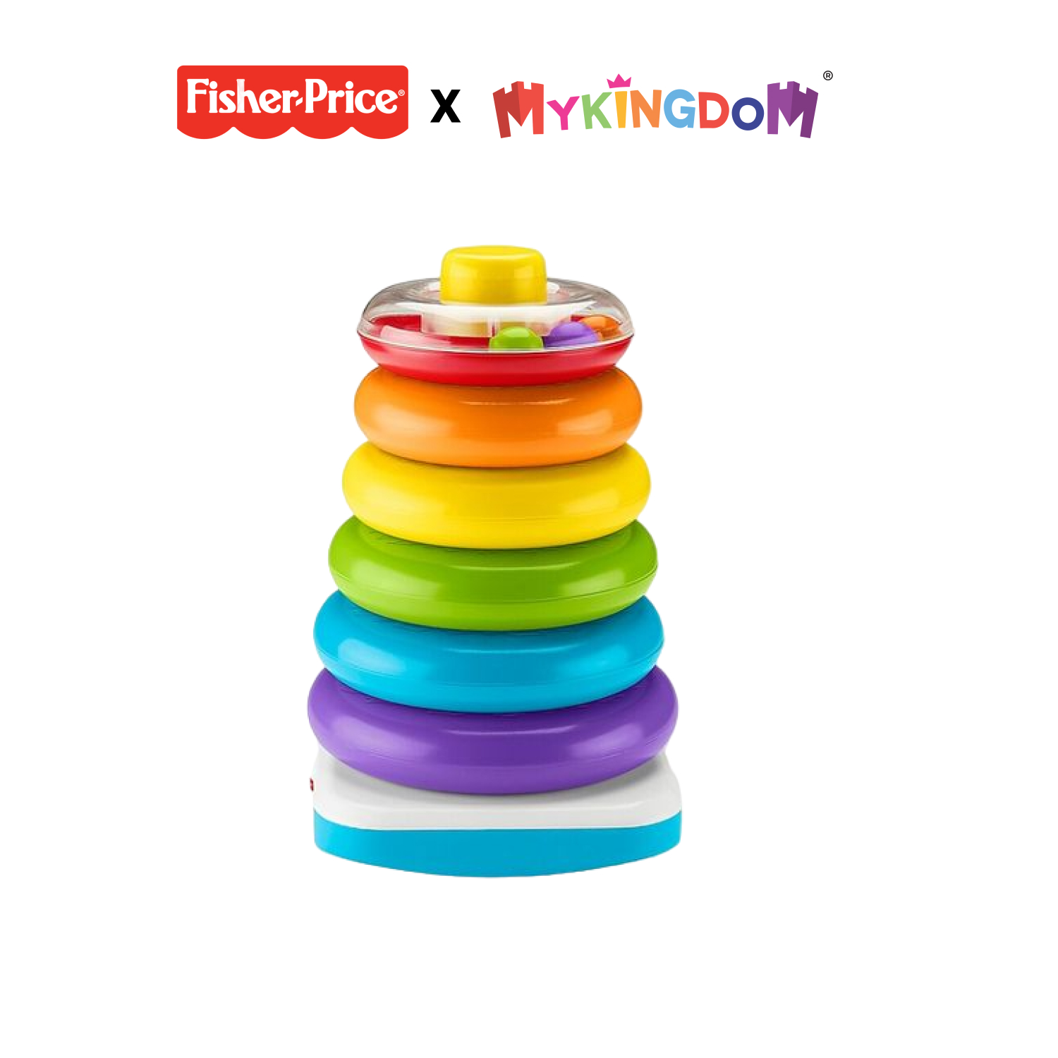 Đồ Chơi FISHER PRICE Đồ Chơi Xếp Chồng Lúc Lắc Khổng Lồ GJW15