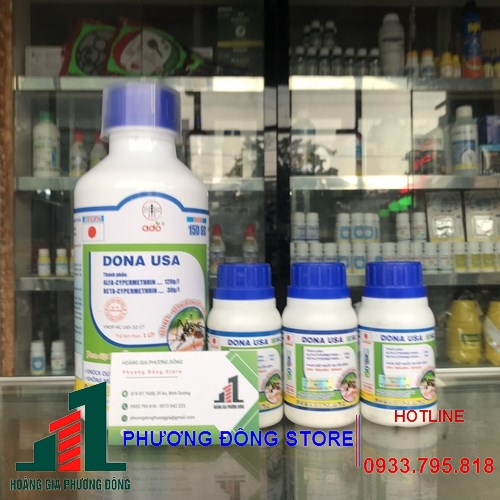 Thuốc diệt muỗi và côn trùng DONA USA 150SC - Chai 100ml