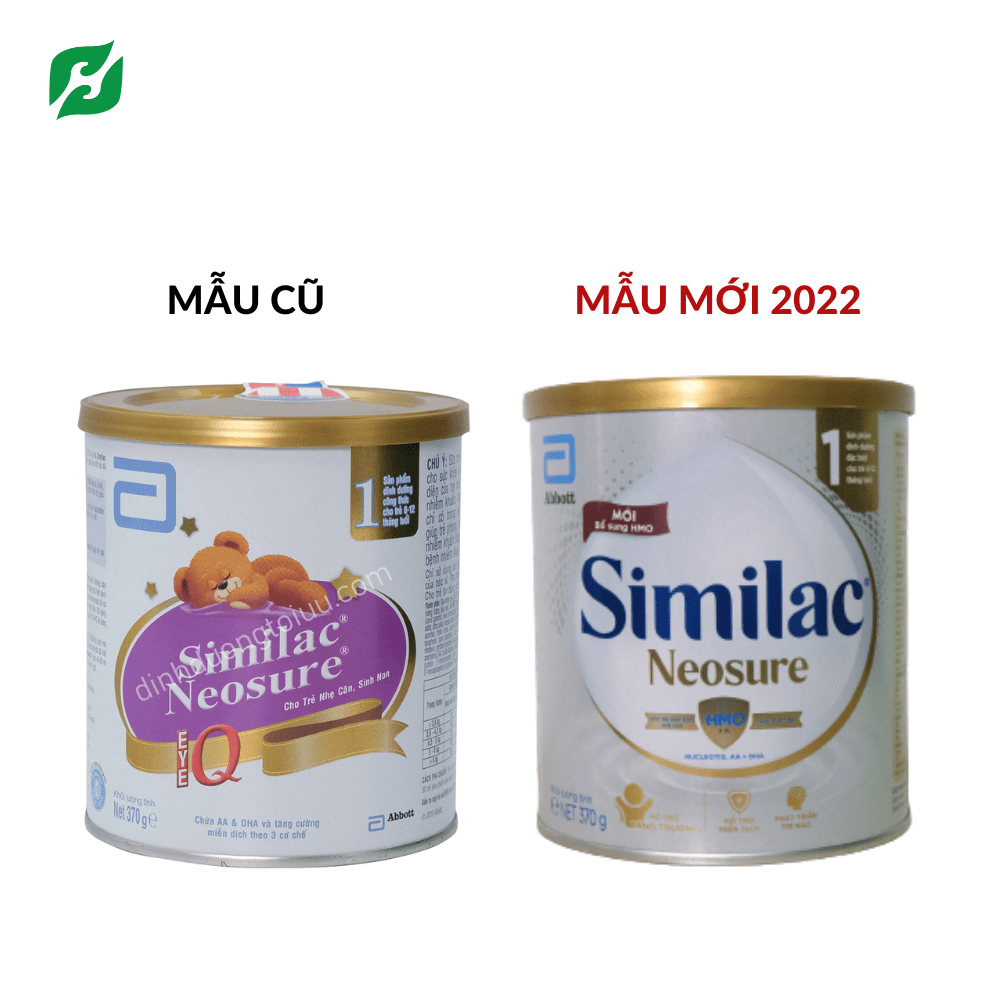 Sữa bột Similac Neosure (Nhẹ cân Sinh non) - 360g