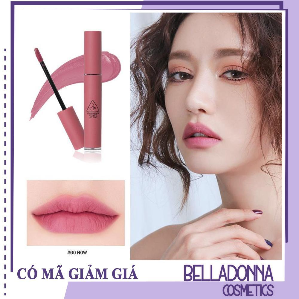 HCM][ sale of 80% - date 2021 ] Son kem lì 3CE Velvet Lip Tint #Go