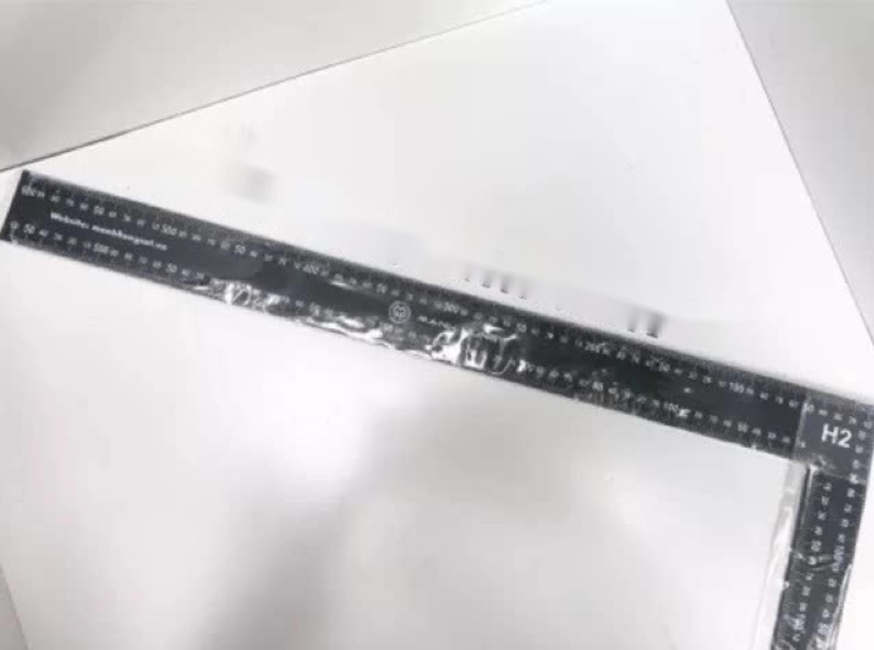 THƯỚC EKE VUÔNG ĐO GÓC 45CM, 60CM