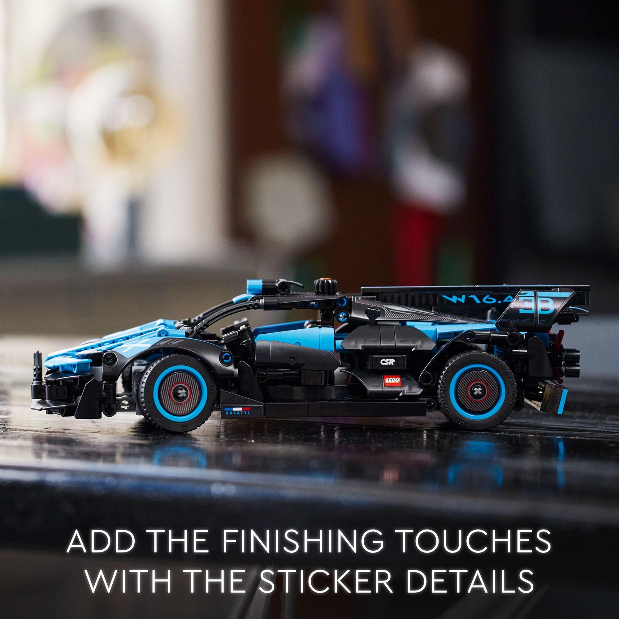 LEGO Technic 42162 Đồ chơi lắp ráp Siêu Xe Bugatti Bolide Agile Blue (905 chi tiết)