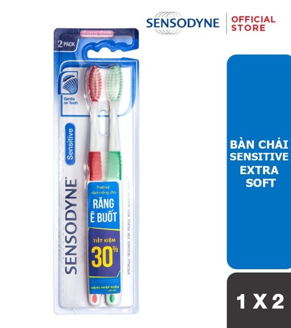 (HCM)Bàn chải đánh răng Sensodyne Ultra Sensitive Ex Soft