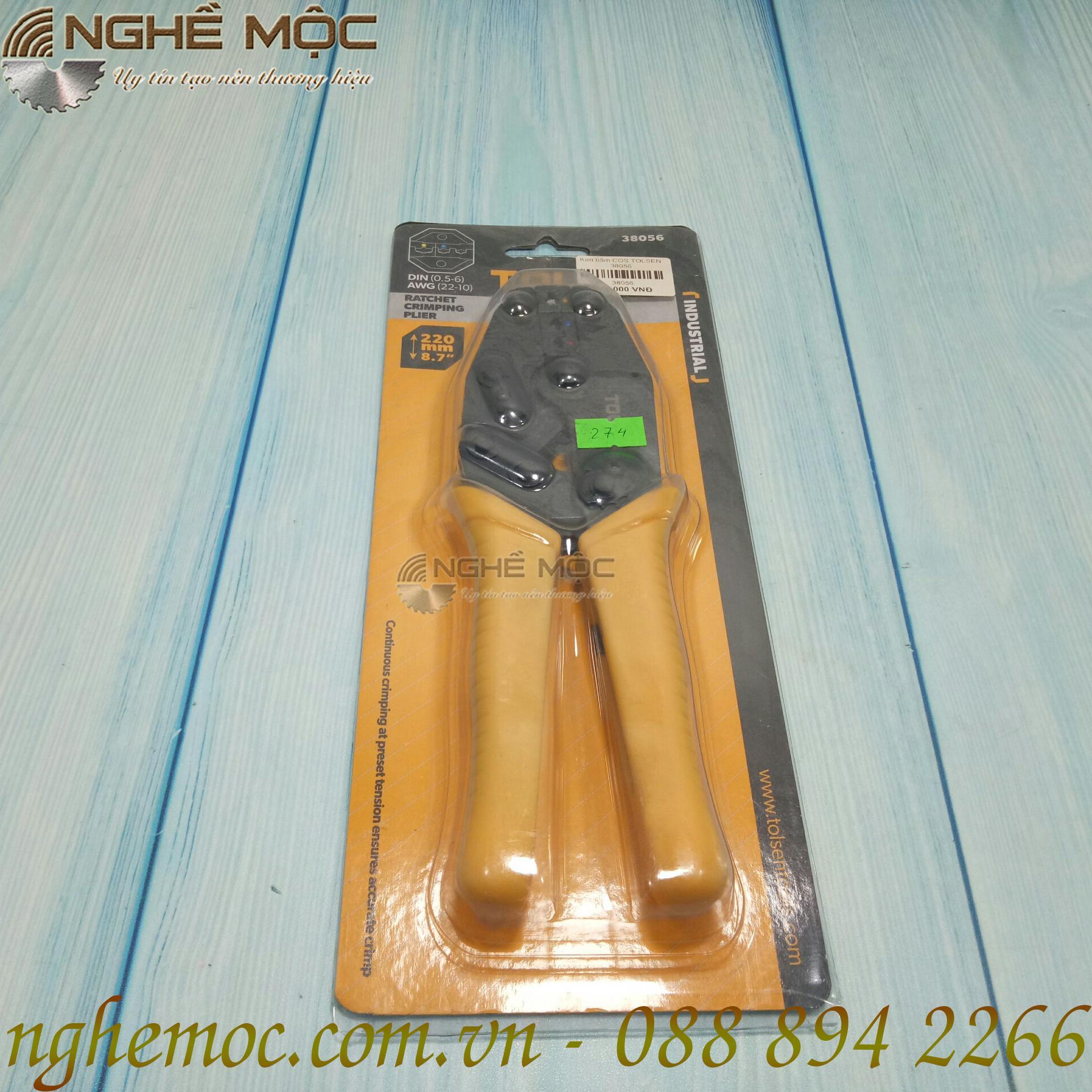 Kìm bấm cos Tolsen 38056