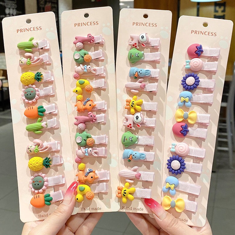 Kẹp tóc đáng yêu dẽ thương cho bé, kẹp tóc mái cho bé gái