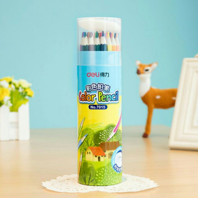 [HCM]Bút chì màu cao cấp deli 7015( 36 màu )