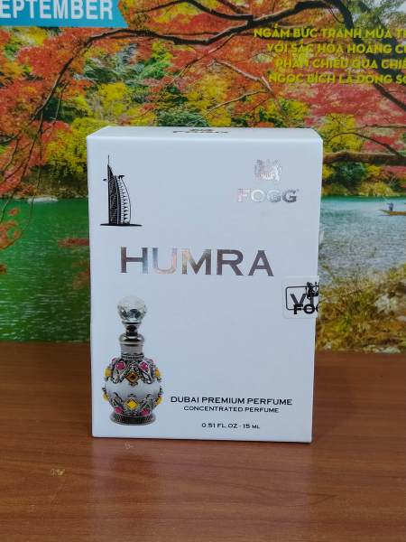 Tinh dầu nước hoa Dubai - Fogg Humra 15 ml - nhập khẩu chính hãng từ Dubai