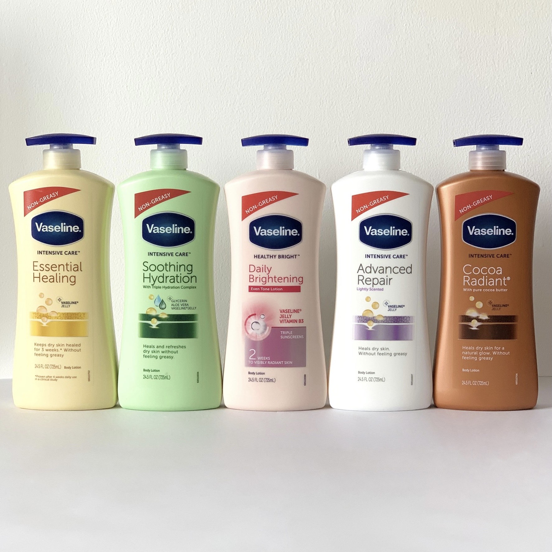 Dưỡng Thể Trắng Da Vaseline Healthy 725ml