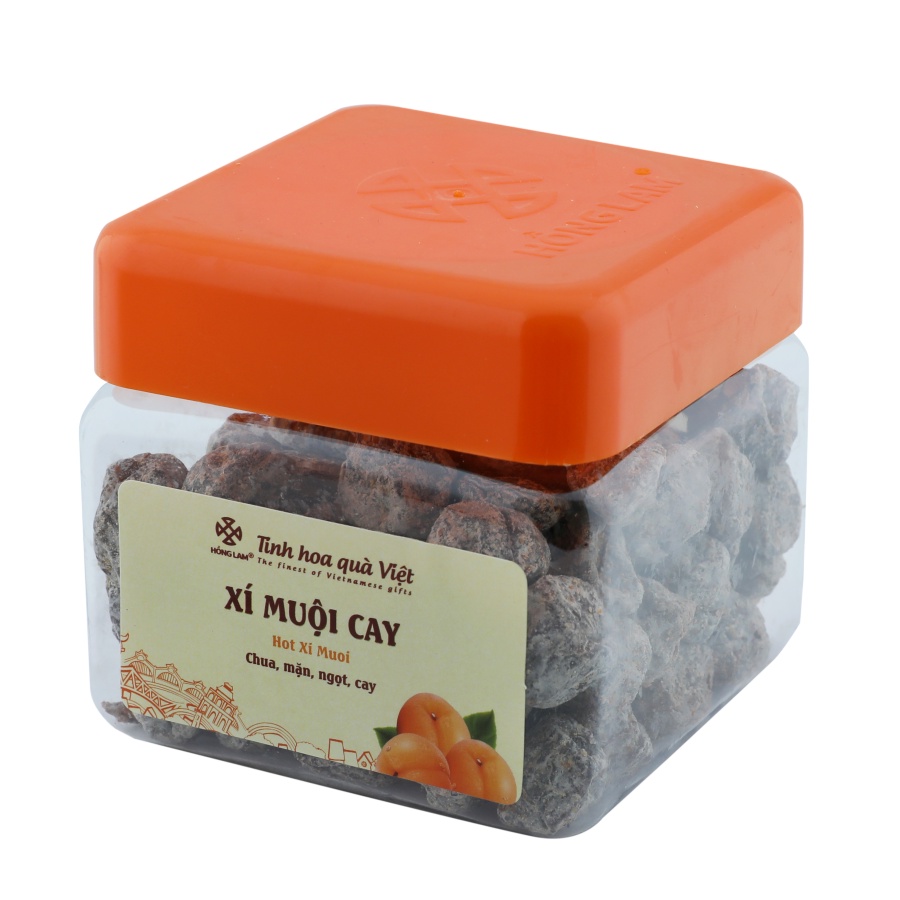 XÍ MUỘI CAY HỒNG LAM (HỘP 200G,300G,500G)