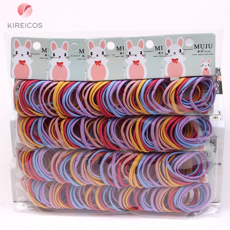 [HCM]Set 10 Dây Cột Tóc Cho Bé Nhiều Màu B266 - kireicos