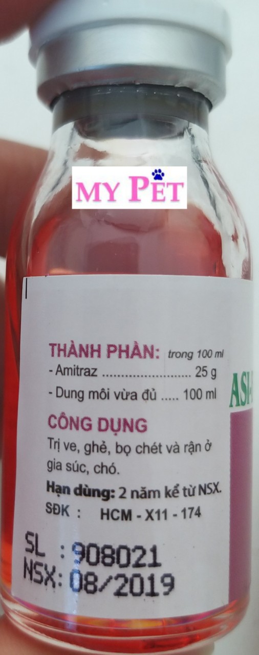 ECOTRAZ - GHẺ, VE, BỌ CHÉT TRÊN CHÓ