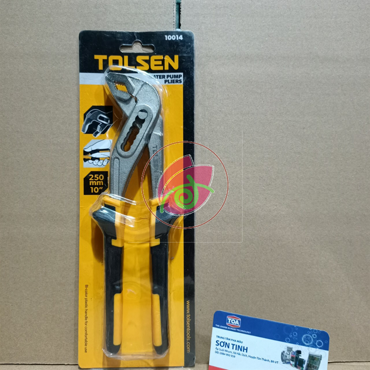 Kìm Mỏ Quạ Mạ Niken 250mm Tolsen 10014