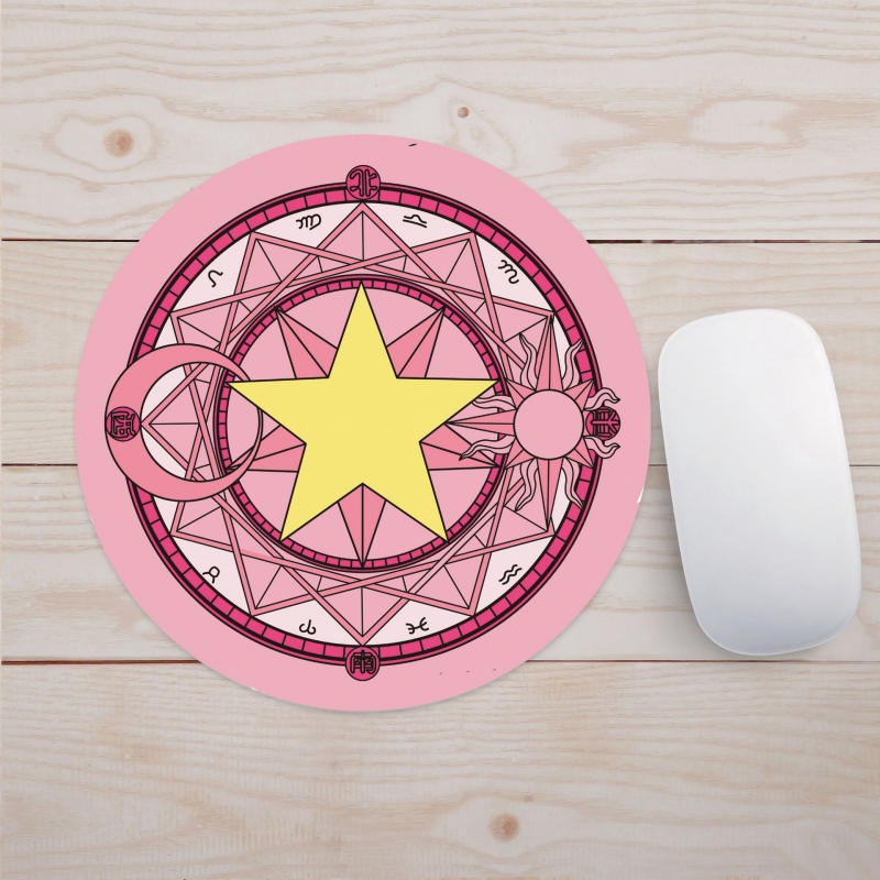 Cheap mousepad super easy to use round mouse pad 20x20cm-Hause