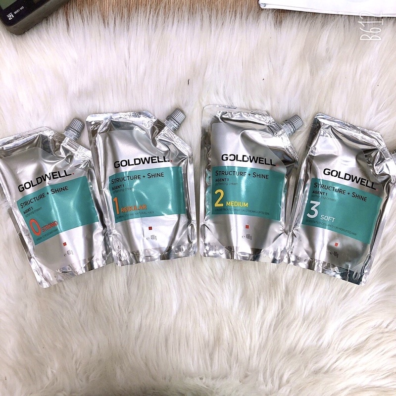 Goldwell hair straightening and straightening cream 400ml 1 pack