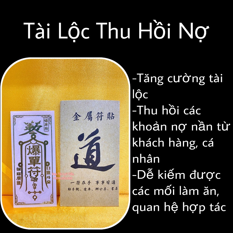 [HCM]Linh phù thu hồi nợ tiêu tan nợ nần