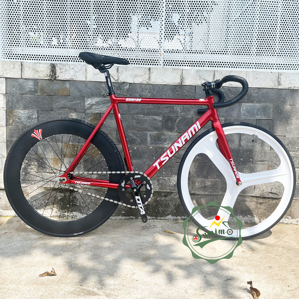 Bánh fixed gear hub RESHINE bạc đạn