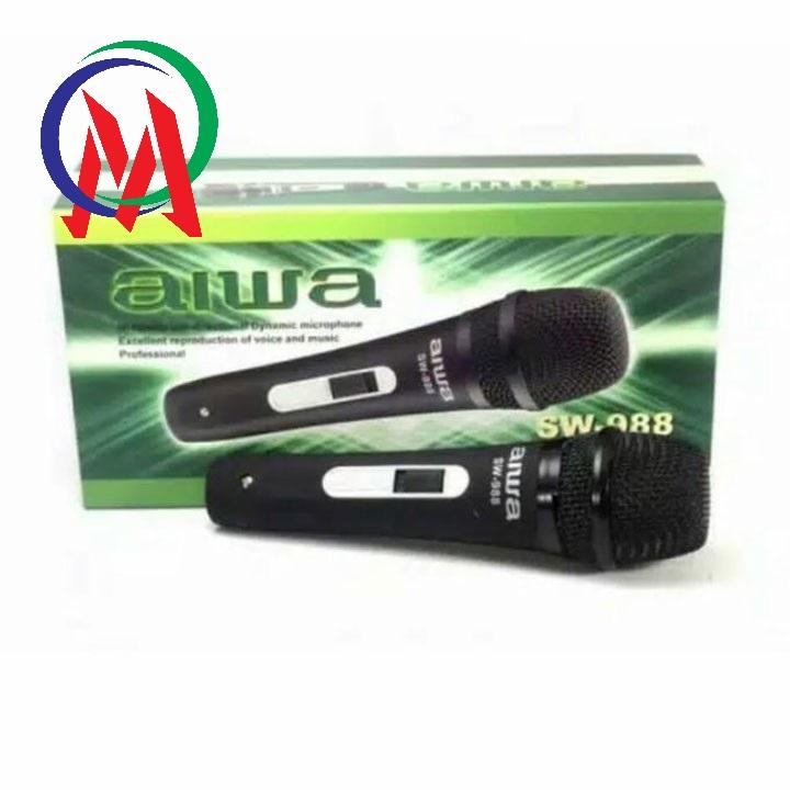 [HCM]Micro karaoke có dây AIWA SW-8000