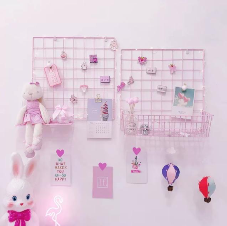 COMBO 2 KHUNG LƯỚI SẮT TRANG TRÍ TREO TƯỜNG, KHUNG HÌNH, LƯỚI SẮT SƠN TĨNH ĐIỆN 35*35cm và 35*45cm