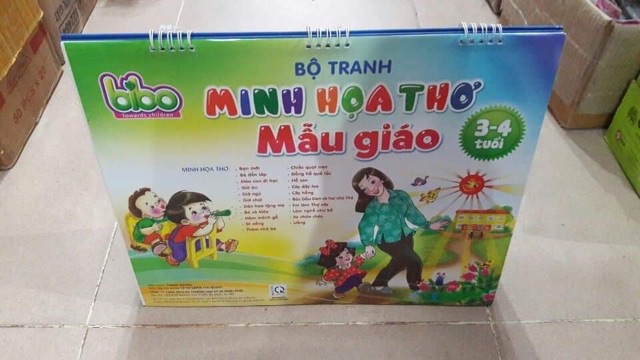 Tranh minh họa thơ truyện cho bé
