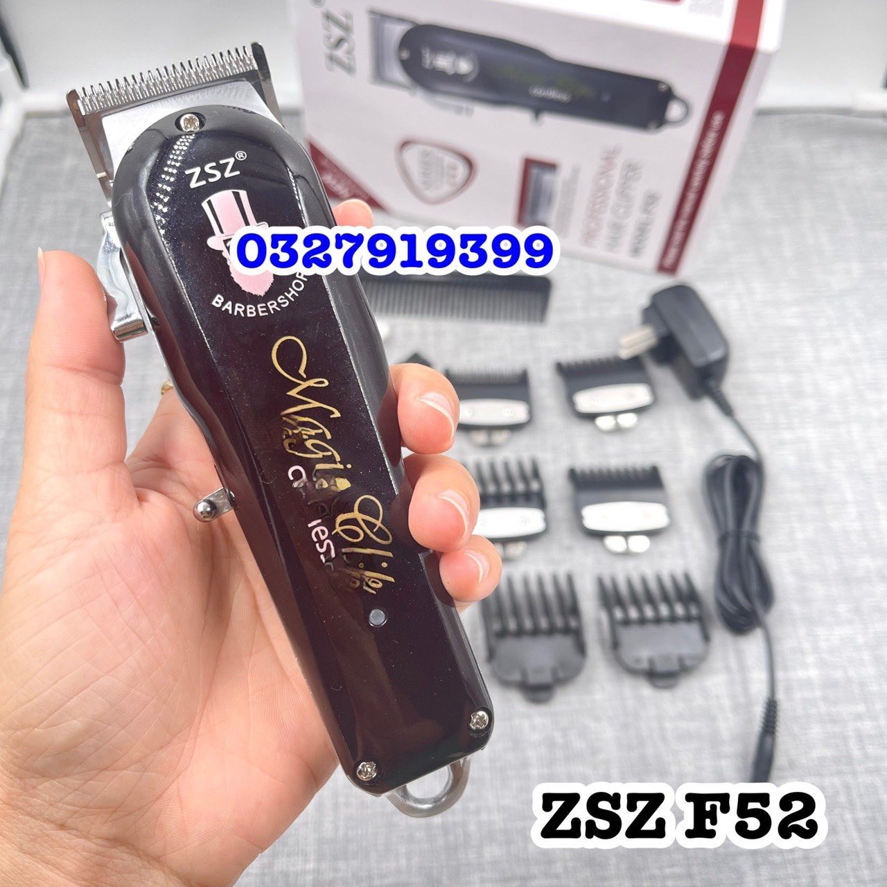 Tông đơ cắt tóc cao cấp ZSZ F52 - lưỡi kép