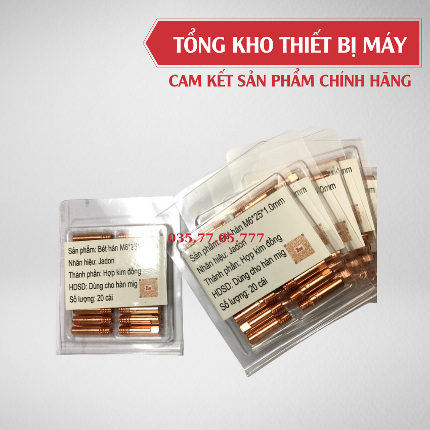 Bộ 20 béc hàn MIG mini