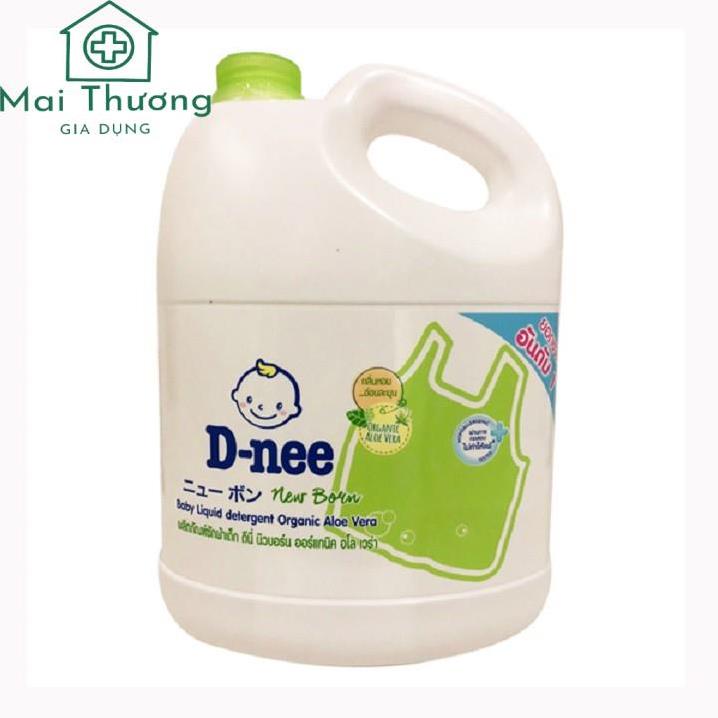 1 thùng 4 can nước giặt dnee thái lan chính hãng 3000ml-bao xài