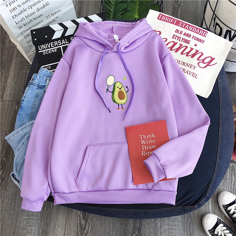 [HCM]áo hoodie in hình trái bơ