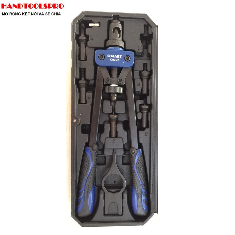 Bộ dụng cụ hút vít rive m3~m10 c0222 c-mart