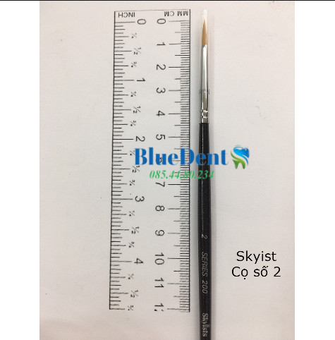 Cọ Đắp Sứ/ Cọ Vẽ Skyist Đủ Số