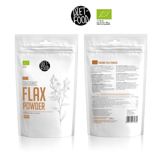 Bột hạt lanh hữu cơ 200g Diet Food