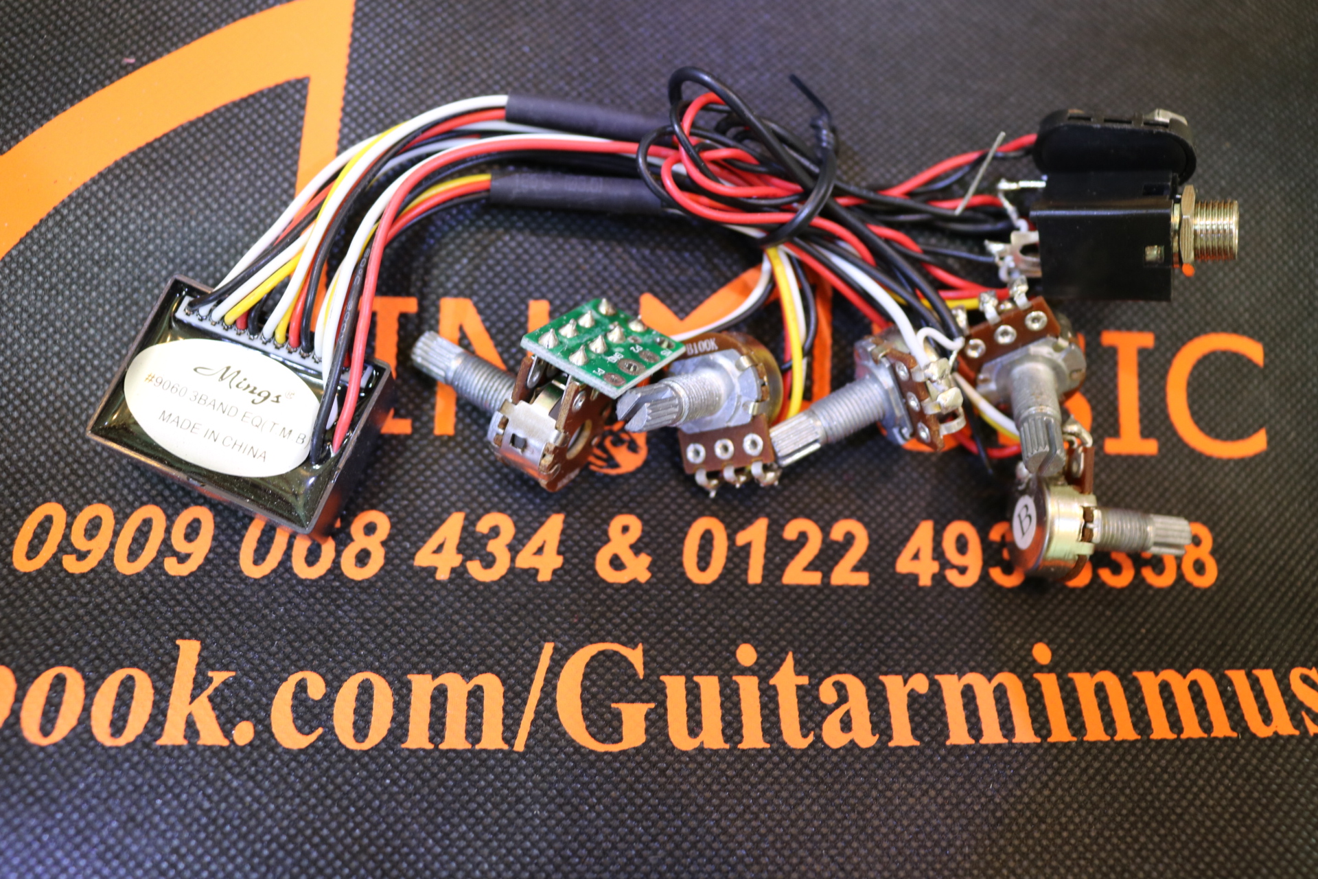 Preamp 5 Tụ Dành Cho Đàn Guitar Bass