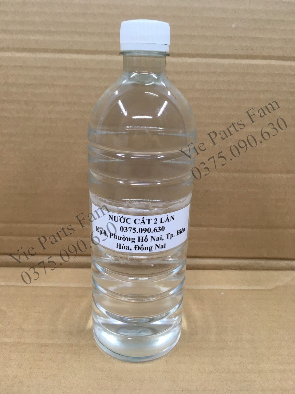 Nước cất 2 lần - Chai 1 lít (Giá tốt so với thị trường)