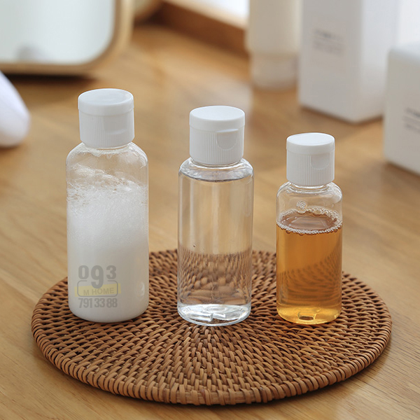 Túi Chai Lọ Chiết Mỹ Phẩm 50 ml Đồ Dùng Du Lịch
