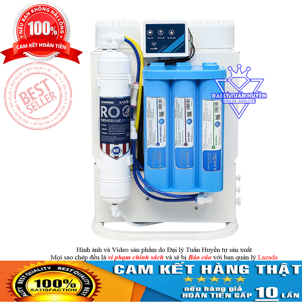[Trả góp 0%][HÀNG CHÍNH HÃNG] MÁY LỌC NƯỚC KAROFI KAQ-U95