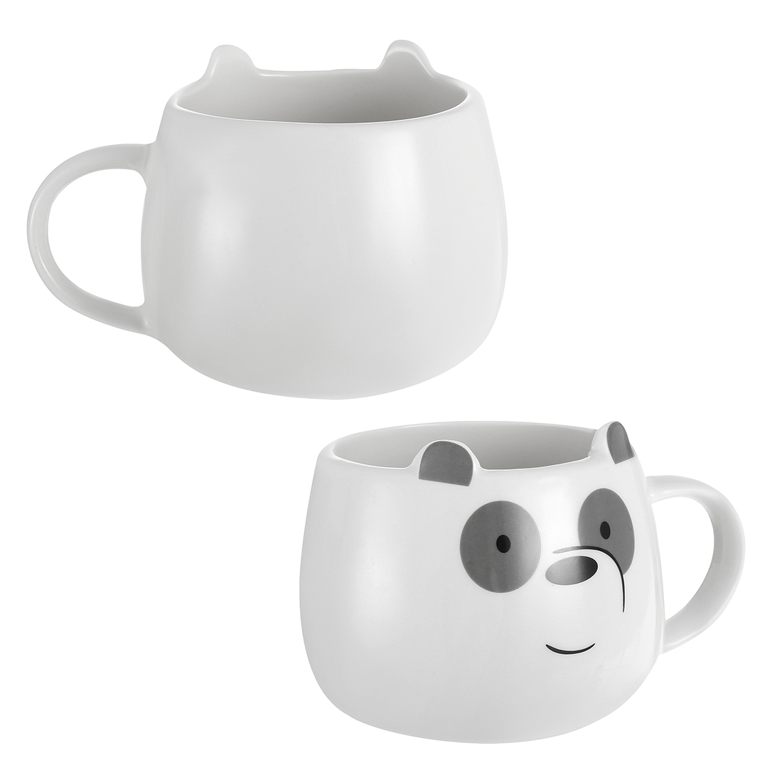 Ly sứ Panda We Bare Bears X Miniso dễ thương văn phòng 390ml