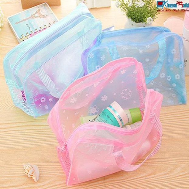 [Bán Sỉ] TÚI MỸ PHẨM HOA CÚC SIÊU CUTE AloWatch