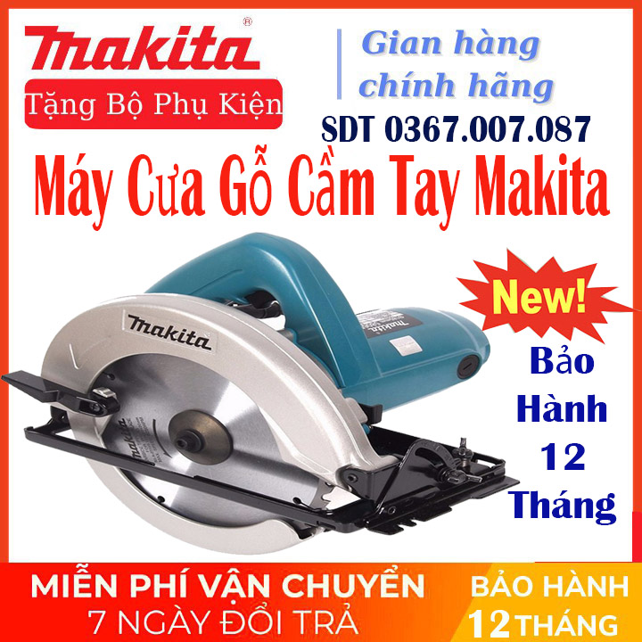 [ HÀNG HẢI QUAN - GIÁ SỈ ] Máy Cắt Gạch Cầm Tay + Tặng Kèm 1 Lưỡi Cắt 185MM + Máy Cắt Đá MAKITA Hàng Chính Hãng - Công Suất Cực Lớn Động Cơ Mạnh Mẽ Lên Tới 1200W - Sản Phẩm Không Thể Thiếu Cho Mọi Công Trình