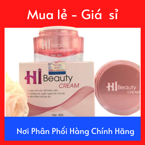 [HCM]KEM DƯỠNG Hi BEAUTY Trắng Da Giảm Thâm Nám - TS001