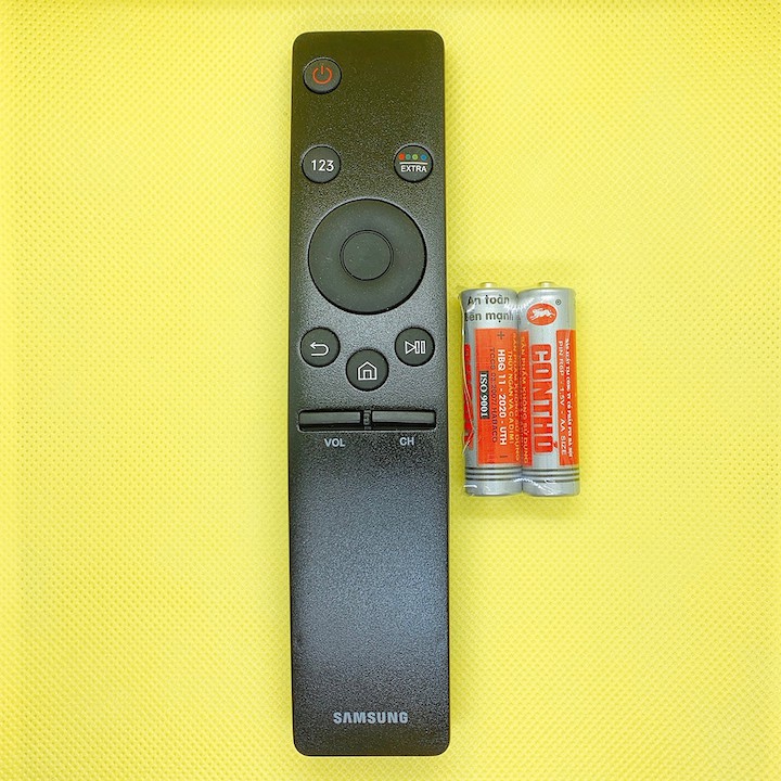 REMOTE ĐIỀU KHIỂN TIVI SAMSUNG 4K SMART CONG (LƯNG ĐEN - KHÔNG VOICE - GIÁ TỐT)