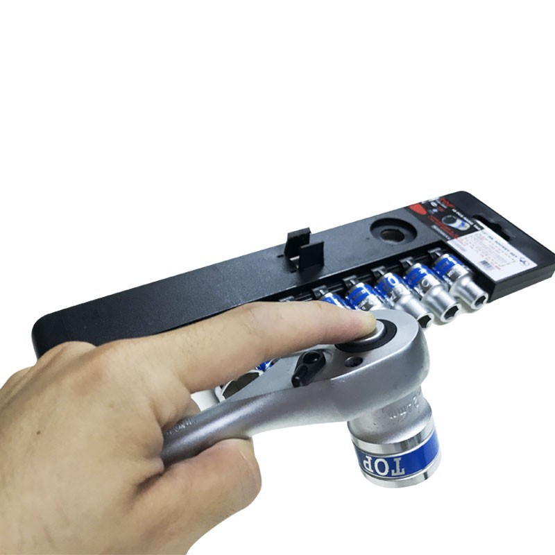 Bộ tuýp 10 chi tiết 1/2" (Cần tự động vuông nhanh) TOP - TBS-12245
