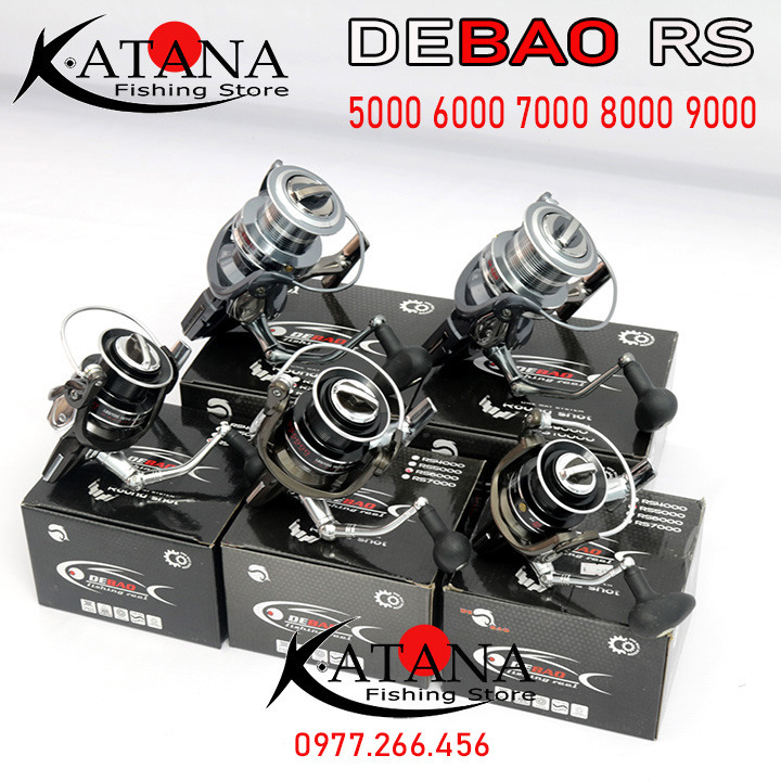 [HCM]Máy câu cá DEBAO RS5000 RS6000 RS7000 RS8000 RS9000 Lô Nông thoát cươc Nhanh
