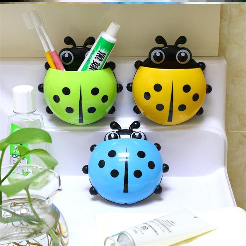Hộp đựng bàn chải, kem đánh răng-Hộp nhựa cắm bàn chải hình con rùa siêu kute-