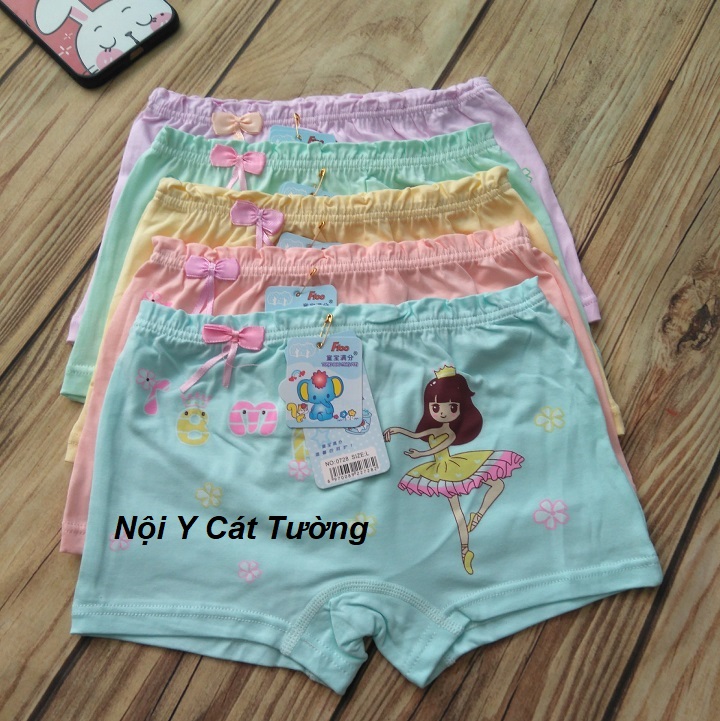 Quần chip đùi mặc váy cho bé, quần lót dạng đùi bé gái