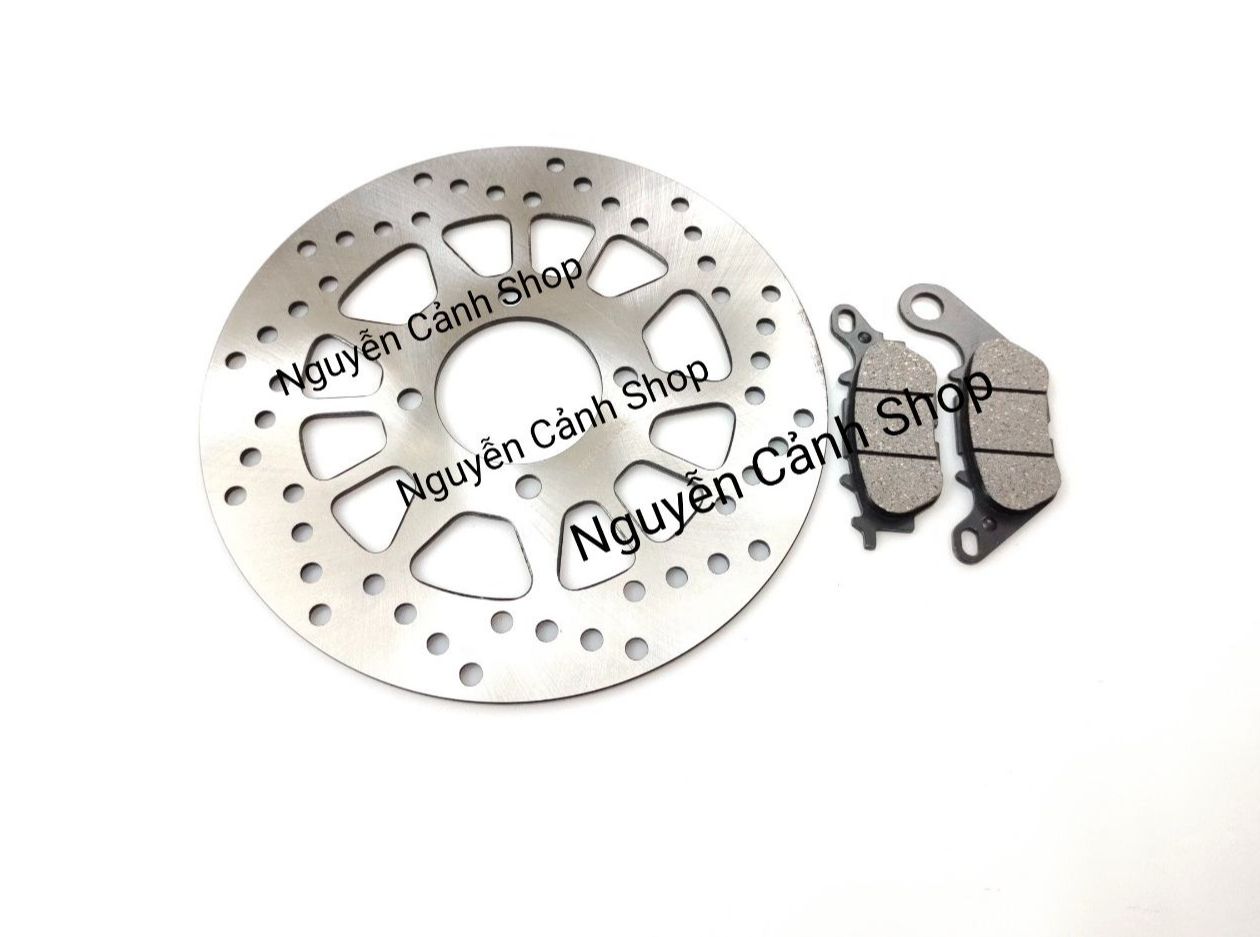 [HCM]đĩa thắng trước xe sirius kèm theo bố thắng