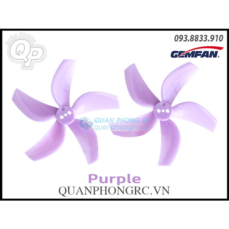 4 Cặp Cánh 3/5 Lá GEMFAN D63  (8 Pcs/Set)