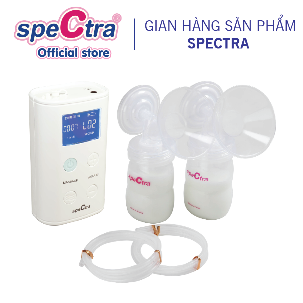 Máy Hút Sữa Spectra 9 Plus - Pin Tích Điện, Hàng Chính Hãng (Bảo Hành 12 Tháng)