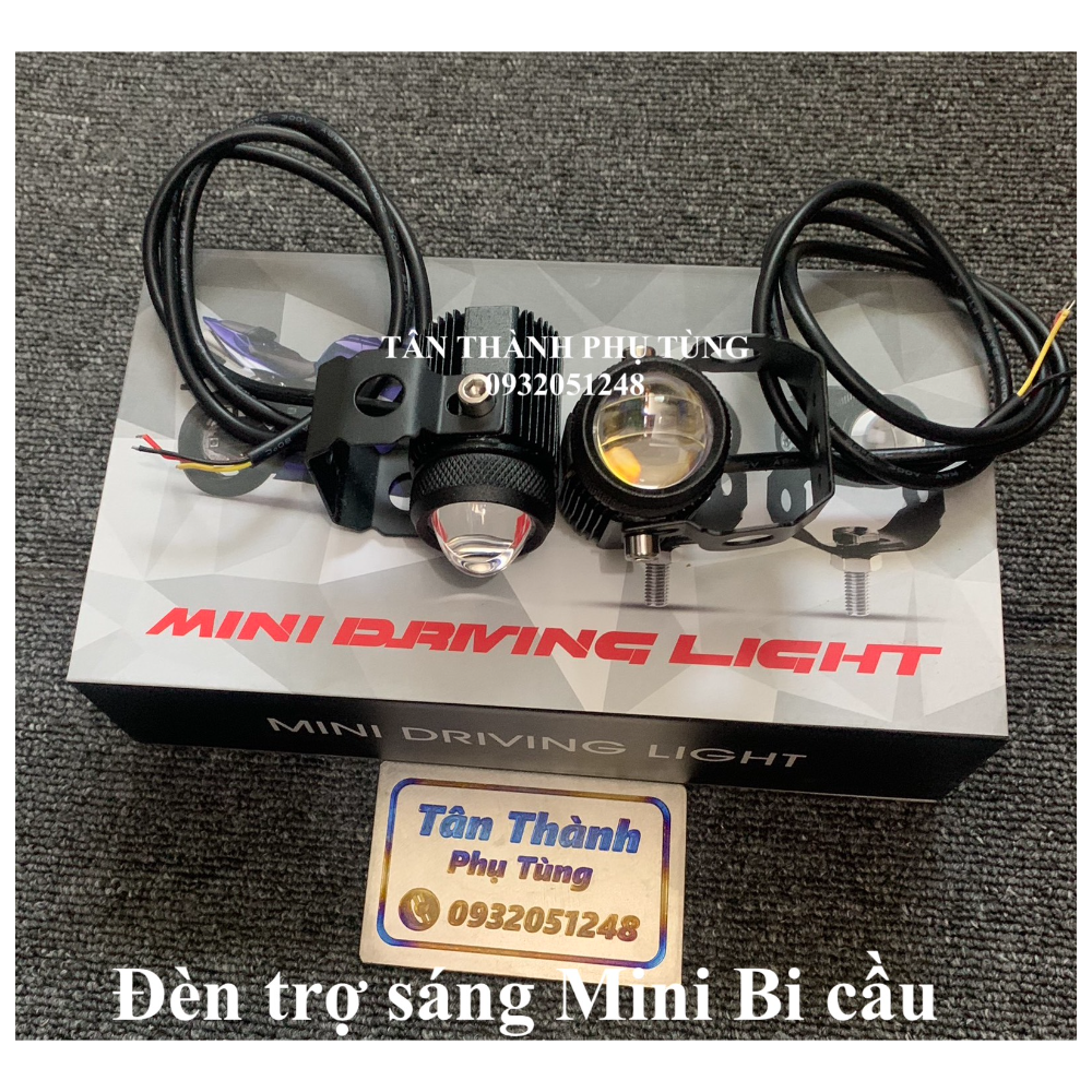 Đèn trợ sáng Mini Bi cầu 2 chế độ