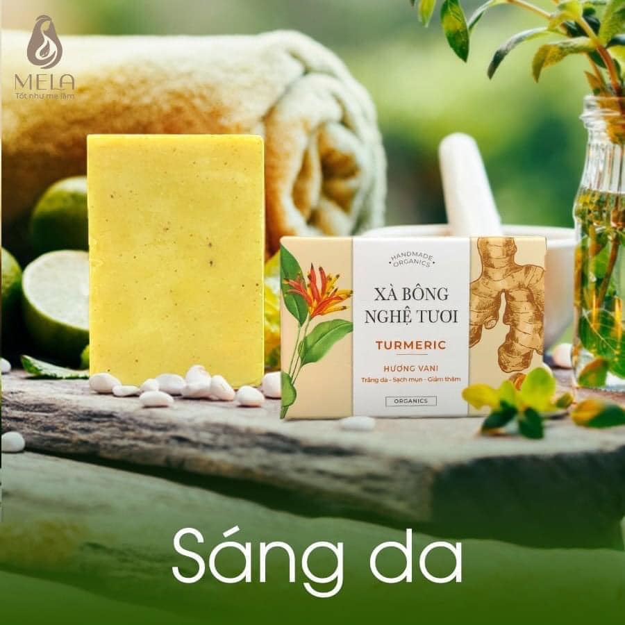 [Combo 2 Bánh] - Xà Bông Nghệ Tươi Mela
