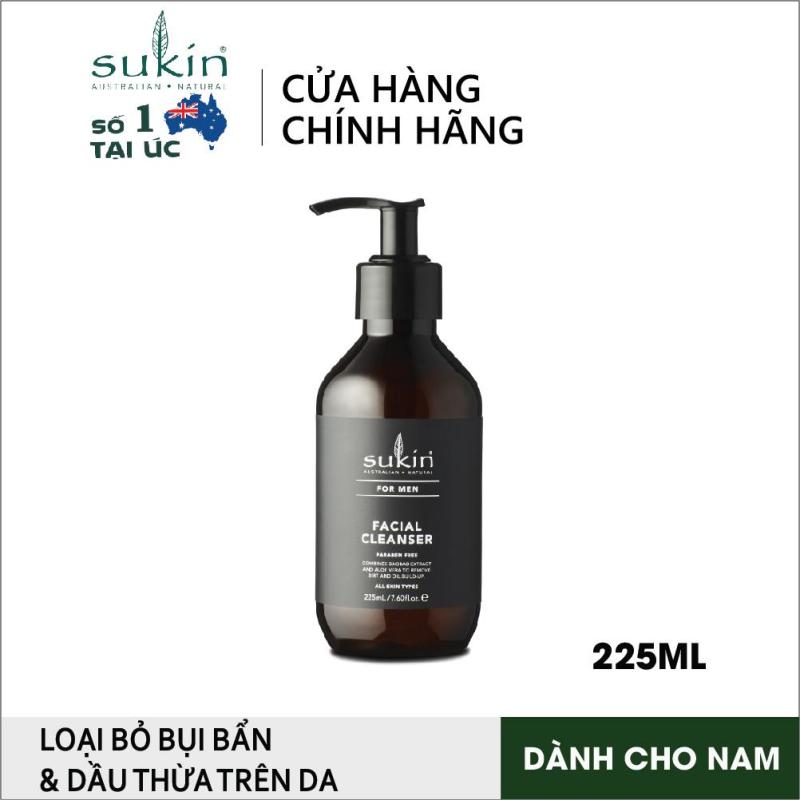 Sữa rửa mặt dành cho nam Sukin For Men Facial Cleanser 225ml